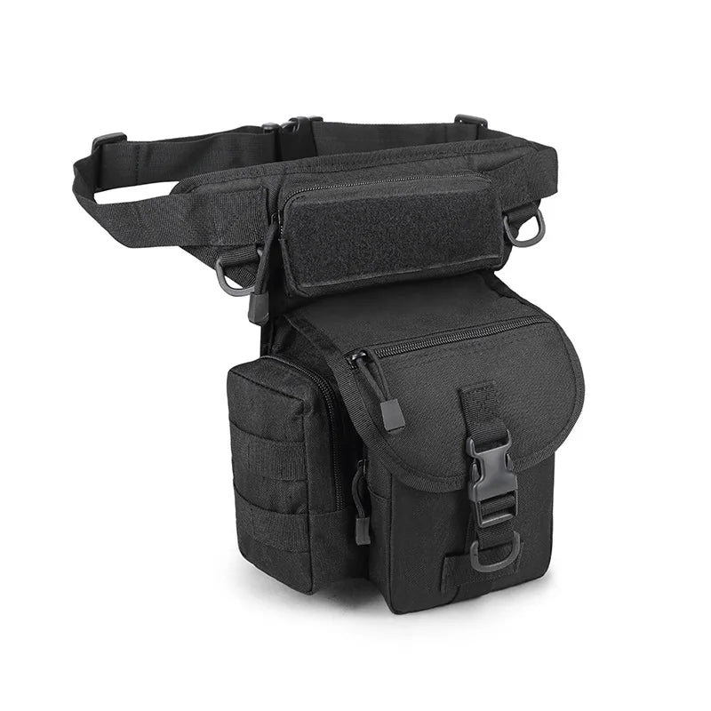 Waterproof Tactical Leg Bag Bicycle Motorcycle Pack Men Multifunction Thigh Backpack Outdoor Hiking Fishing Hunting Bag