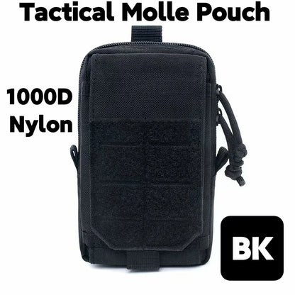 Molle Phone Pouch Holder Magazine Pouches Utility Outdoor Camping Hiking Running Hunting Accessories Waist Pack EDC Tool Bag