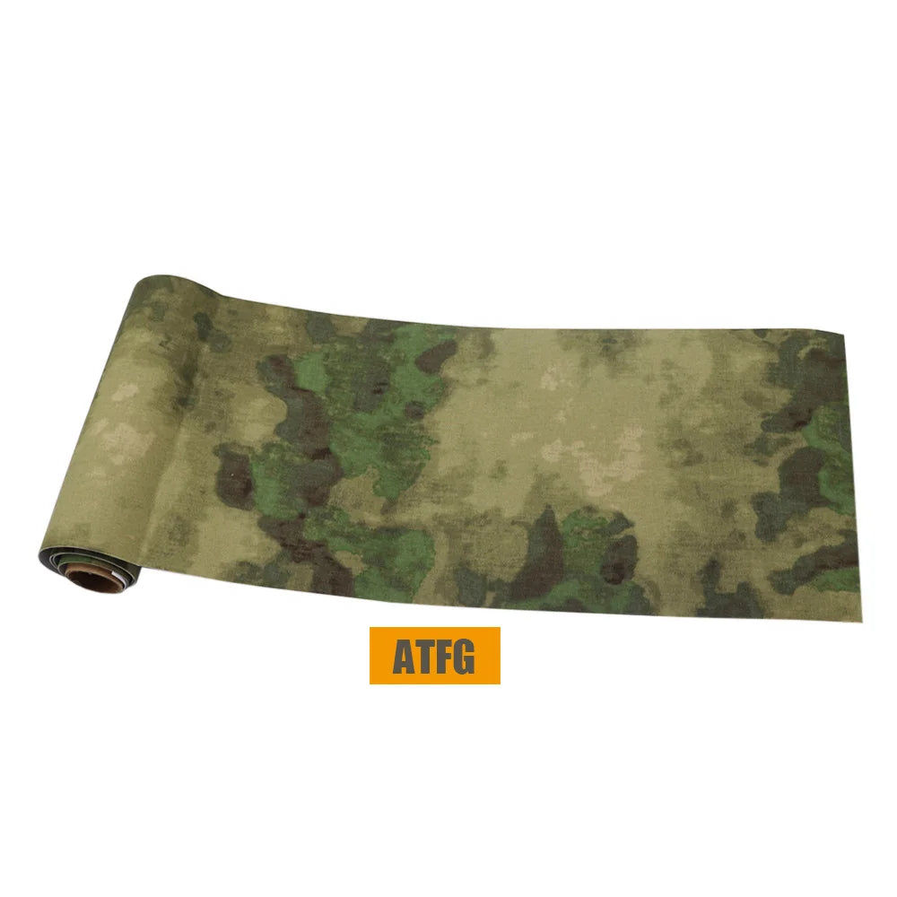 Tactical Self-Adhesive Tape Multifunctional Strong Camouflage Stickers For DIY Phone Case ，Flashlight，Optics，knives，Outdoor Tool