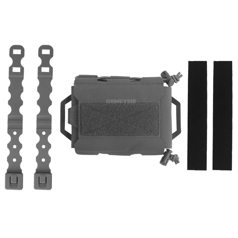 Tactical First Aid Kit Pouch Quick Deployment IFAK Compact Trauma Pouch Outdoor Hunting Shooting Airsoft MOLLE Medical Bag