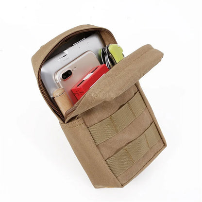 Male Tactical Waist Bag Camouflage EDC Hip Packs Men Mobile Phone Pouch Outdoor Heavy Duty Molle Belt Bags for Molle Backpack