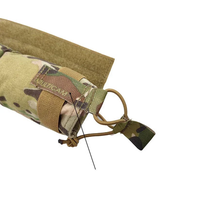 Tactical Horizontal Side Pull Magazine Pouch Multicam Plate Carrier Mag Pouch Airsoft Vest Molle Abdominal Drop Bag
