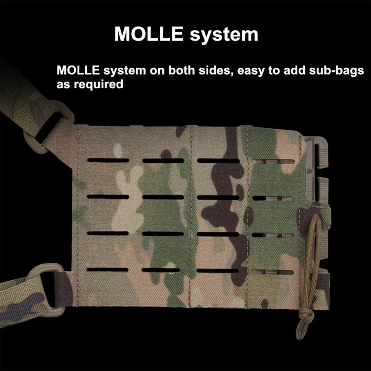 1000d Nylon Chaleco Tactico Vest Ranger-Green Tactical Gear 25x30cm Plate Carrier Molle Tactical Vest for Outdoor Hunting