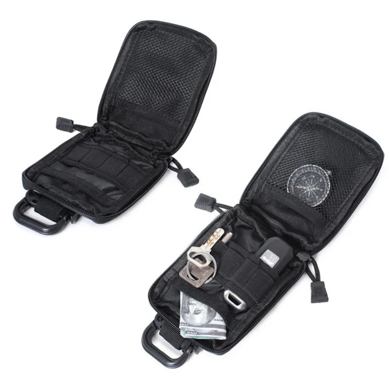 Outdoor Medical Organizer Small Molle Pouch Utility Wallet EDC Tool Bag EMT Camping Hiking Hunting Accessories Waist Pack Bags