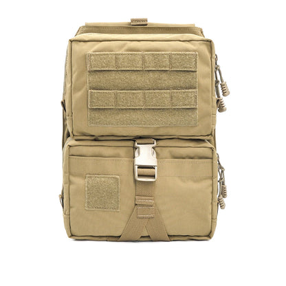 Tactical Tool Pouch Double Backpack Hook&loop Universal Pocket Airsoft Hunting Equipment Accessories Wargame Outdoor