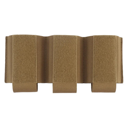 Hunting Triple 762 Magazine Pouch Elastic Retention Hook&Loop MAG Holder Built-in Plate Carrier Vest Accessory Hunting Airsoft