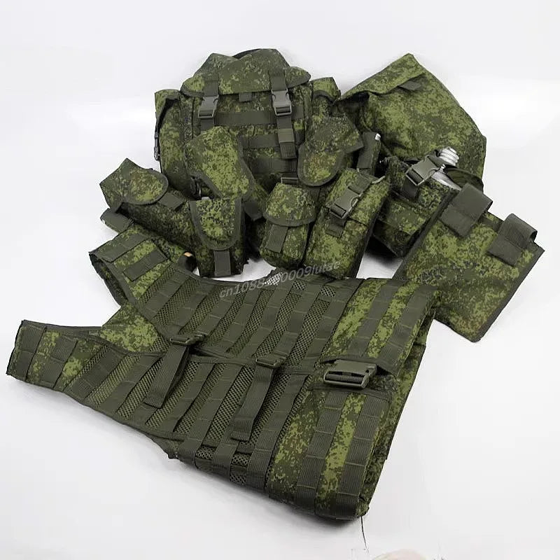 Full Sets 6sh117 Tactical Vest Body Armor EMR Little Green Man Combat Equipment Outdoor Silent Buckle MOLLE Pack Vests Cosplay