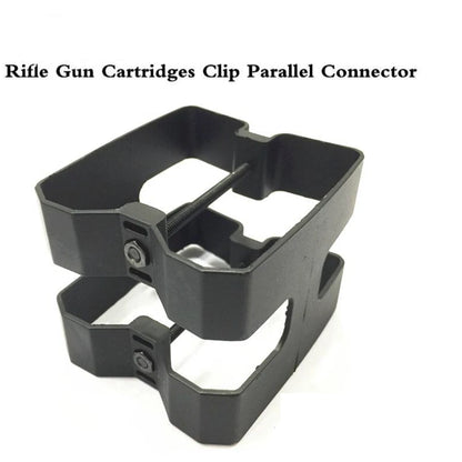 Tactical Dual Rifle Magazine Parallel Link for M4 A1 Rifle Mag Coupler Clip Airsoft Magazine Connector Clamp Hunting Accessories