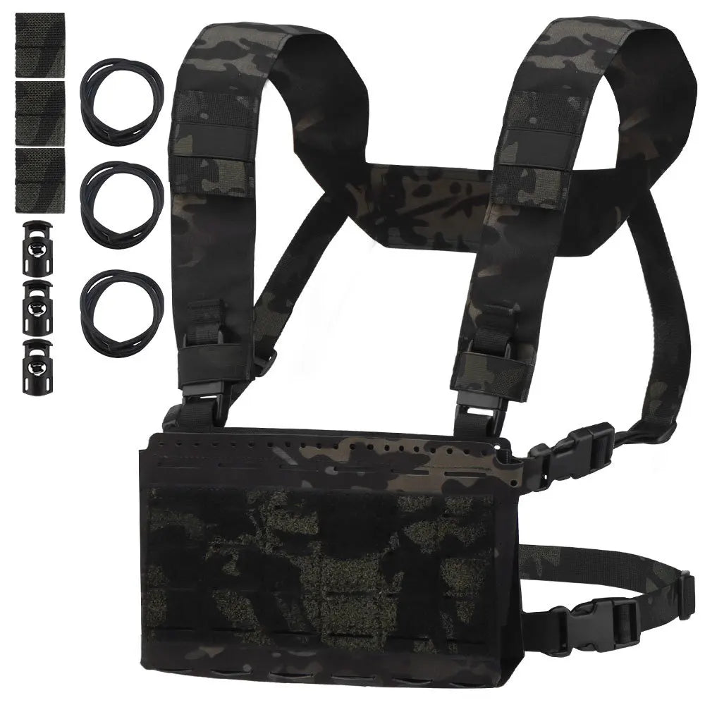 MOLLE MK5 Chest Rig SS MKV  Micro Fight Chassis Placard Hook Loop Airsoft Magazine Pouch Tactical Plate Carrier Vest Equipment