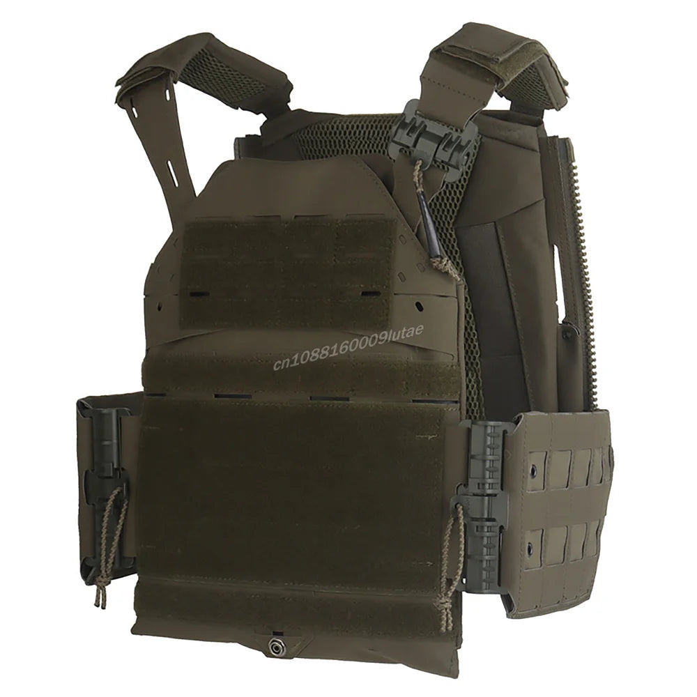 LV120 Tactical Plate Carrier Adjustable Vest Modular MOLLE Armor Carrier Quick Release Hunting Airsoft Training Gear SS Style
