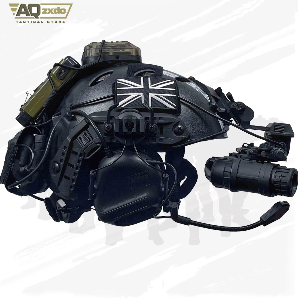Airsoft Call of Duty 19 Cosplay Night Raid Ghost Tactical Full Set of Equipment, Ghost Tactical Mask Tactical Vest & Hemlet Set