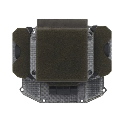 Tactical Concealed Phone Holder with Removable Hook & Loop Panel, Height adjustable Foldable Navigation Board Airsoft