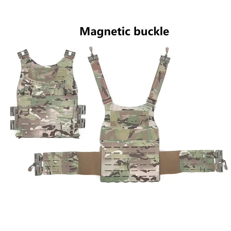 DMgear Magnetic Tactical Vest Molle Module Outdoor Vest Camouflage Quick Release