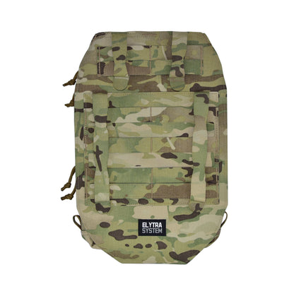 Tactical Vest Backboard Bag for Plate Carrier Quick Release Molle Detachable General Purpose Pouch Airsoft Huting Accessory
