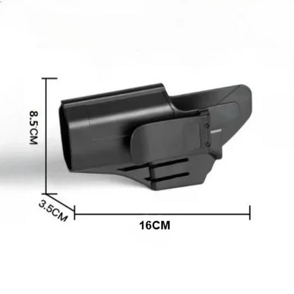 2026 NEW Quick Release Tactical Waist Carry Sleeve for G18 Plastic Outdoor Hunting Quick Pull Gear with 20mm Rail Mount Kit