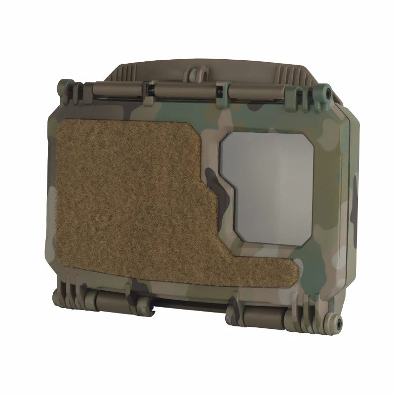 Universal Tactical Phone Case V2 PLUS MOLLE Vest Map GPS Navigation Board Device Holder for Airsoft Paintball Hunting CS Game