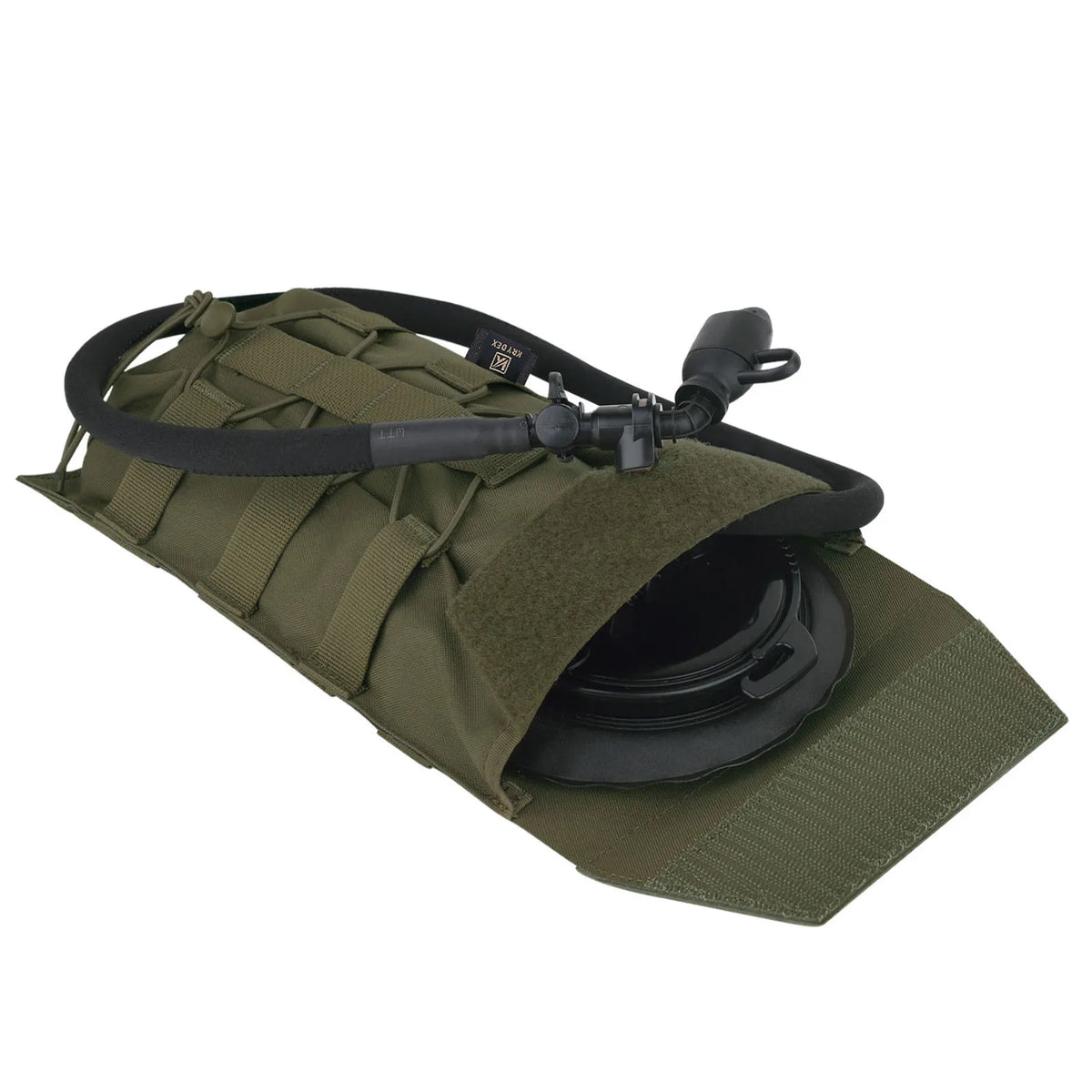 KRYDEX 500D Tactical 50 oz Hydration Carrier MOLLE Pouch Modular 1.5L Water Bladder Bag Pack Hunting Outdoor Hiking Accessories