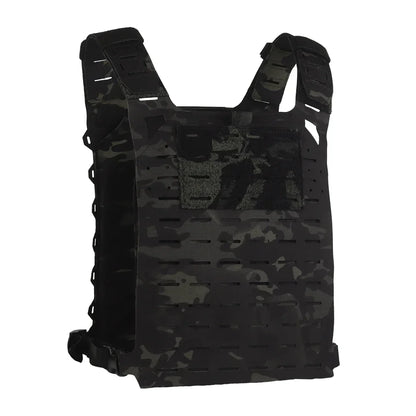 Tactical Nylon Lightweight SF Plate Carrier V2 MOLLE Mount Can Insert 10X12 or SAPI Medium Protective Plate Hunting Accessories