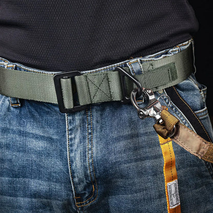 Emersongear Heavy Duty Steel Buckle Belt Tactical Waist Strap Load Bearing Outdoor Hunting Hiking Camping Nylon EM9774