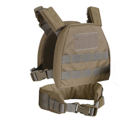 2-6 Year Old Children's Tactical Vest Set Outdoor Children's Training Vest Waist Cover Equipment Outdoor Children's Activity Tac
