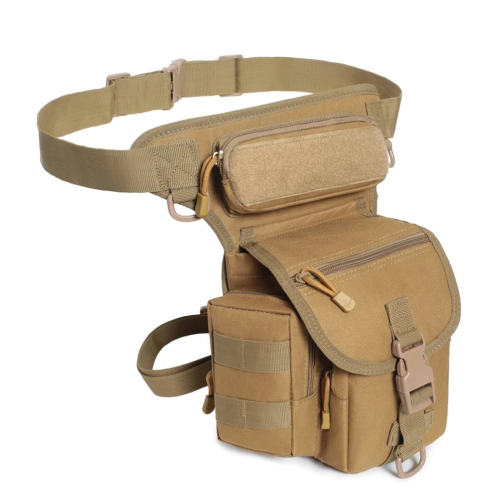 Drop Leg Pouch Bag Outdoor Waist Bag Hunting Leg Bag Tool Thigh Pack Multi-Purpose Sports Bike Cycling Waist Bag Fishing