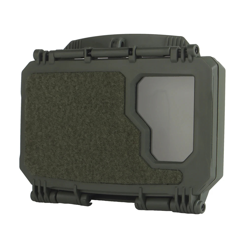 V2 PLUS Tactical Navigation Board  MOLLE Mobile Phone Box Hunting Vest Gear Ranger Green