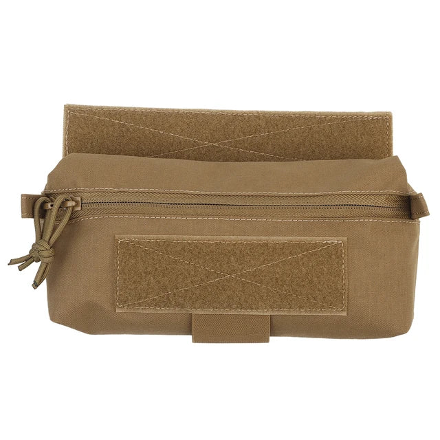 V5 PC Tactical Vest Accessories FC Mini Drop Pouch Chest Hanging Magazine Bag  Hunting Vest Small Sub-package Camo