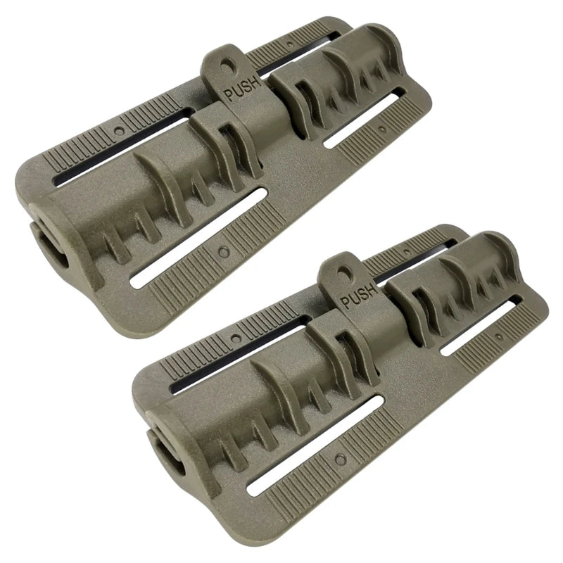 2×Tacticals Vest Quick Release Buckle Fast Fit Molles Side Belt Cummerbund Tube