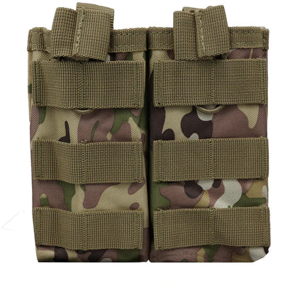 Single/Double/Three Mole Magazine Bag Air Gun AK 7.62 5.56mm M4 AR 15 Long Gun Magazine Bag Tactical Hunting Accessories