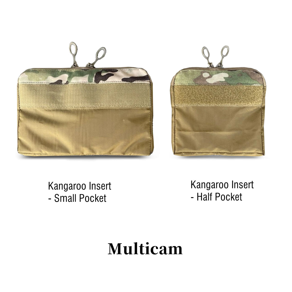 【Tactical Raiders】PI-007 Insert - Small/Half Pocket FERRO Kangaroo Pocket with Built-in Zipped Compartment