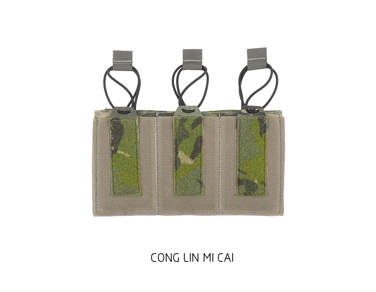PEW TACTICAL SS STYLE Triple Elastic 5.56MAG Pouch PH107