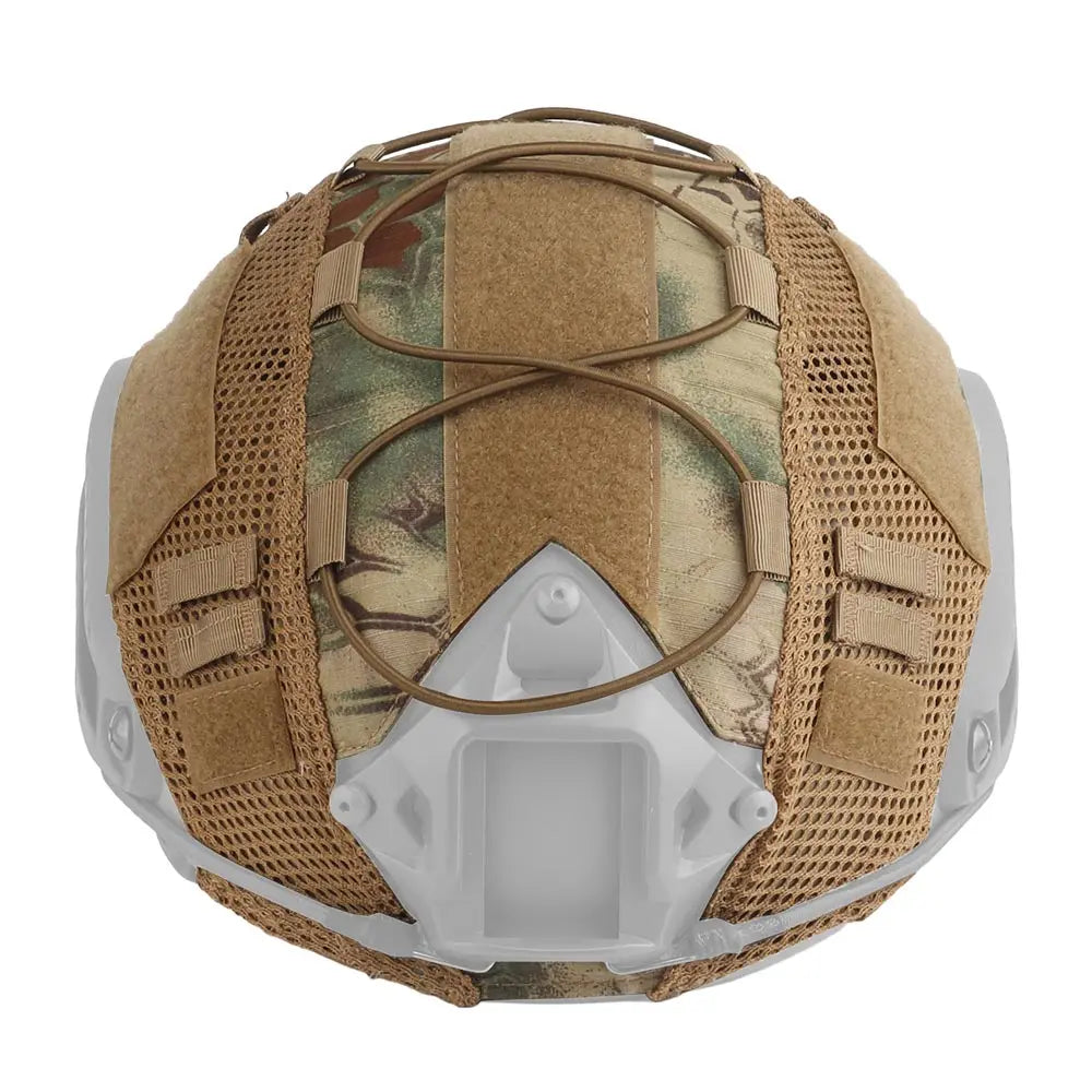 Camouflage Helmet Cover For Ops-Core PJ/BJ/MH Fast Helmet Cover Tactical Militar Hunting CS Wargame Outdoor Sport