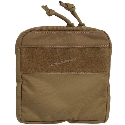 Tactical Slim Small Half Pocket Kangaroo Insert Pouch Zipper Bag FERRO STYLE Outdoor Storage DOPE Front Flap Hunting Accessories