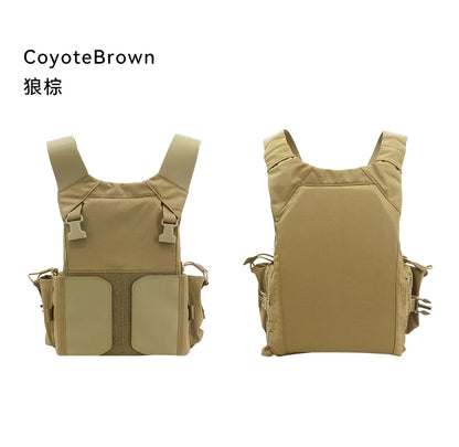 New LVMBAV Tactical Vest Lightweight Modular Imported Molle Front Hanging Plate Combat Vest
