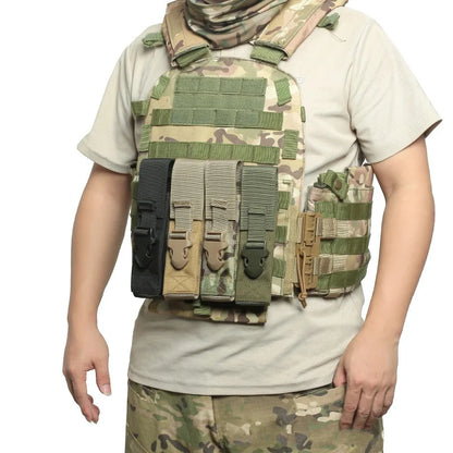 Tactical Molle Flashlight Pouch Torch Holder Case EDC Tool Waist Bag Outdoor Sports Camping Hiking Hunting Light Holster Pouches