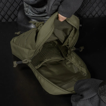 KRYDEX 500D Tactical 1L Hydration Pack MOLLE Pouch 34oz TPU Water Bladder Bag Outdoor Hiking Camping Hunting Accessories