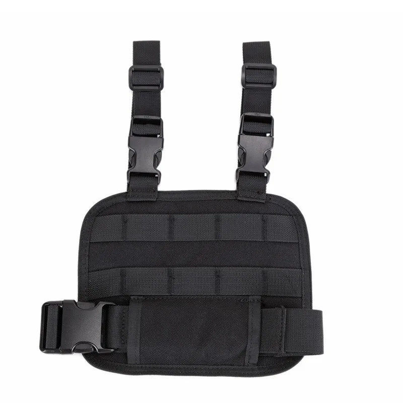 New Tactical Drop Leg Platform Hunting Thigh MOLLE Rig with Adjustable Belt & Thigh Straps for Universal Holster