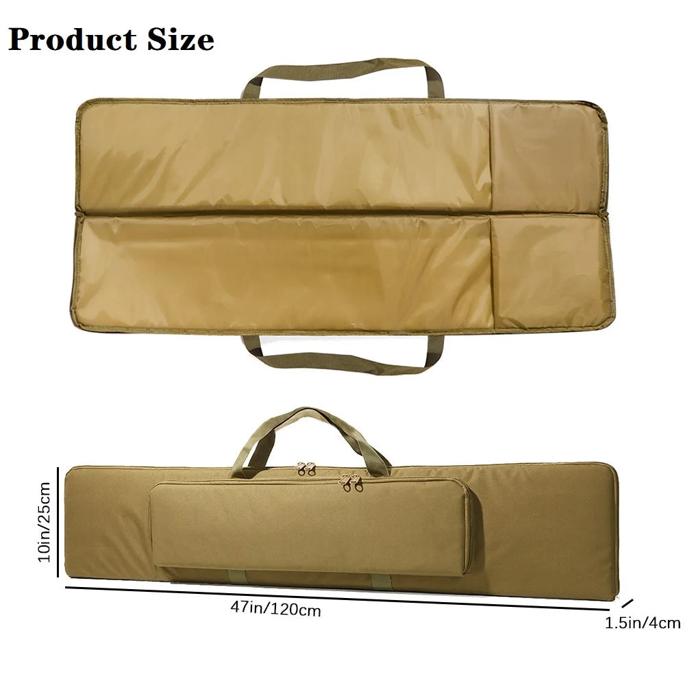 Large Capacity Hunting Rifle Storage Bag Wear-resistant  Tactical Airsoft Gun Carry Case for Outdoor Camping Shooting CS