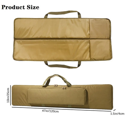 Large Capacity Hunting Rifle Storage Bag Wear-resistant  Tactical Airsoft Gun Carry Case for Outdoor Camping Shooting CS
