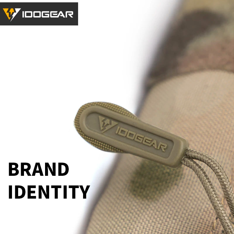 IDOGEAR Tactical Hook Handle Zipper Handle 3PCS Zipper Pull Drawstring 3952