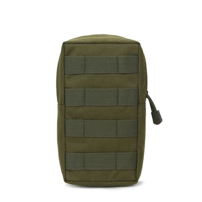 Outdoor Tactical Molle Waist Bag Oxford Camouflage Storage Fanny Pack for Hunting Backpack Tactical Vest Attachment