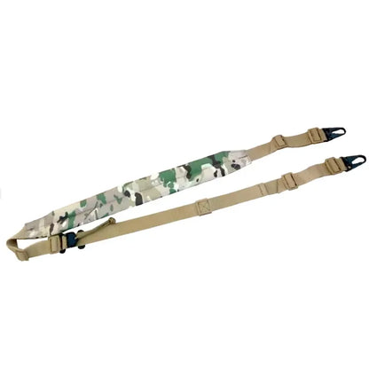 Tactical Hunting Quick Adjustable MK2 Rifle Sling Strap Shooting 2 Points Padded Gun Sling Shoulder Strap