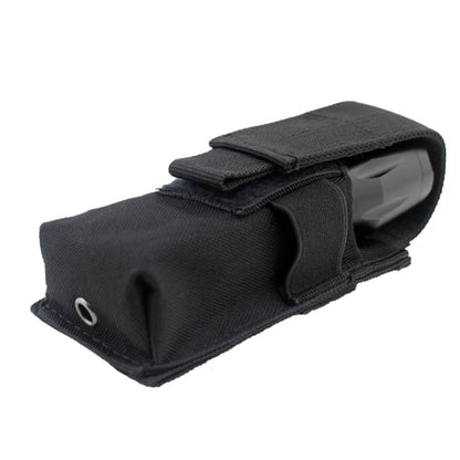 Molle Tactical M5 Flashlight Pouch 9MM Single Magazine Holster Torch Holder Utility EDC Tool Outdoor Hunting Key Knife Waist Bag