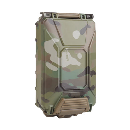 Tactical Modular Battery Case for 18650 18350 CR123A AAA CR2032 Molle Tooling Storage Box Water&Dust Proof