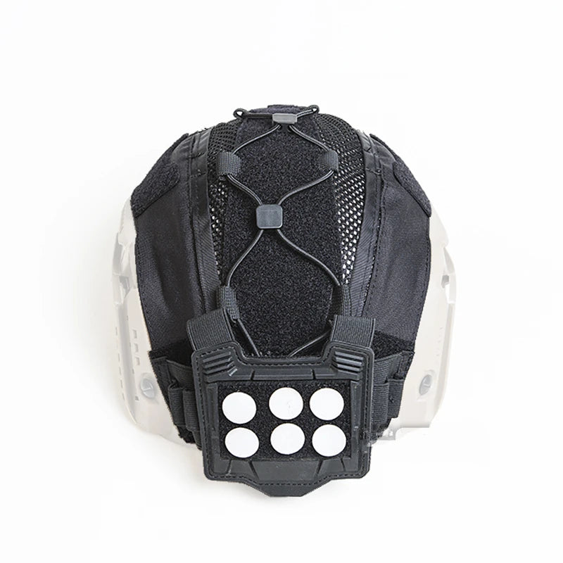 FMA Tactical Maritime Helmet Cover Multifunctional Battery Holder Balanced Pouch Bag BK/DE/MC