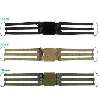 High Quality Tactical Vest Cummerbund Quick Release Buckle Set Vest Plate Carrier For Airsoft JPC CPC 6094 420 Vest Accessories