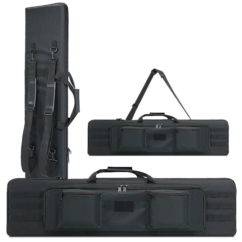 Tactical 100cm 120cm Gun Bag Case Rifle Bag Backpack Sniper Carbine Airsoft Shooting Carry Shoulder Bags for Hunting Accessories
