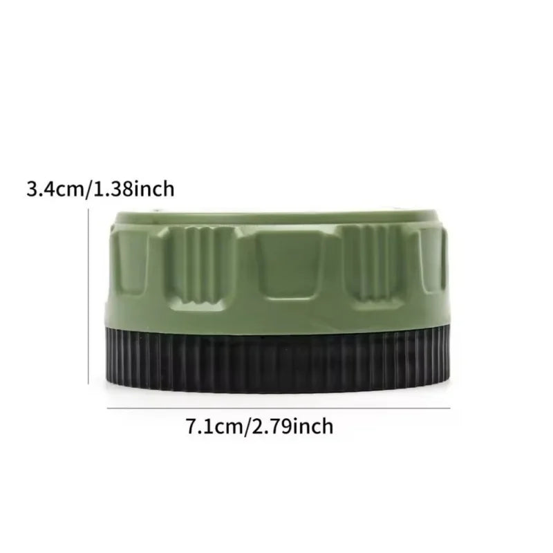 Large Capacity Mini Portable Ammo Storage Box with Screw Cap Design, Suitable for .22LR Caliber Ammunition, Compact and Durable