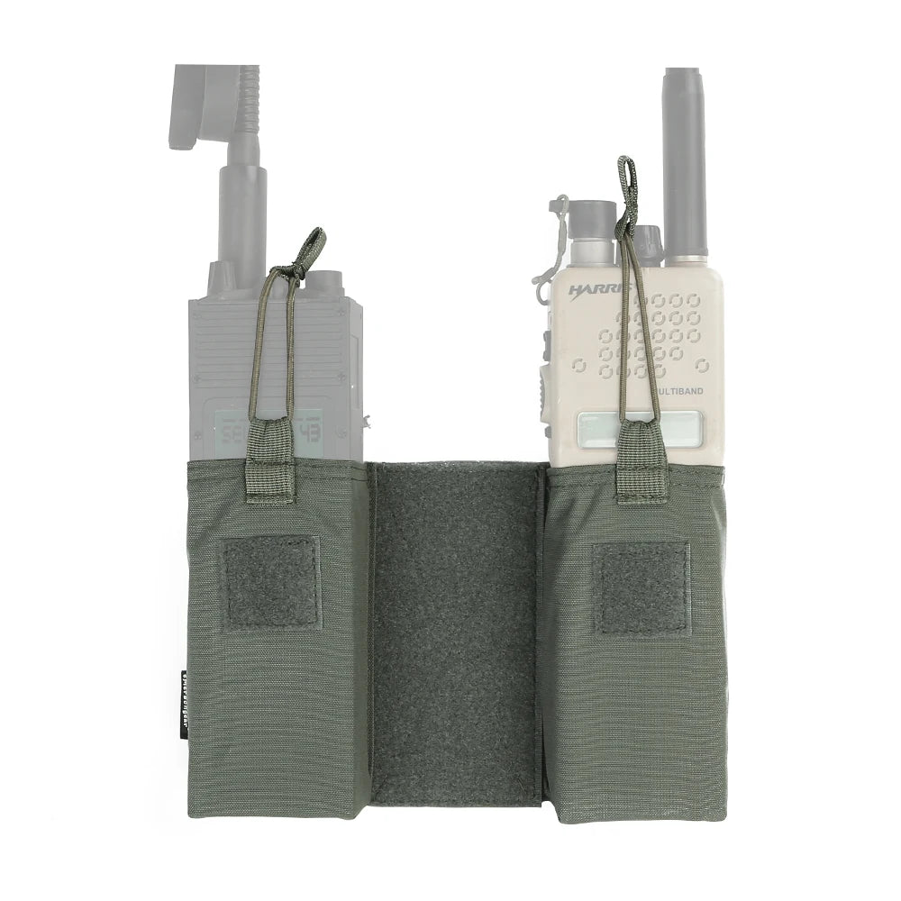 Emersongear For MBITR Radio Pouch Set For 148/152 Intercom Bag Pack Panel Outdoor Hunting Hiking Combat Sports EM8333