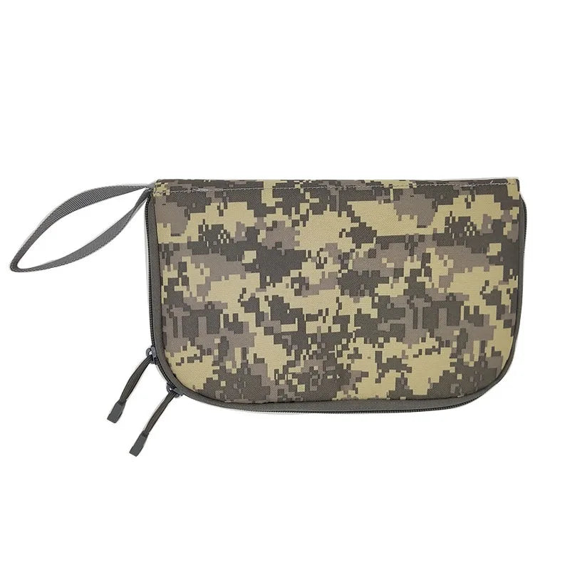 Universal Tactical Pistol Bag Case Shockproof Padded Protector with Magazine Holder for G17 G19 M9 Gun Holster
